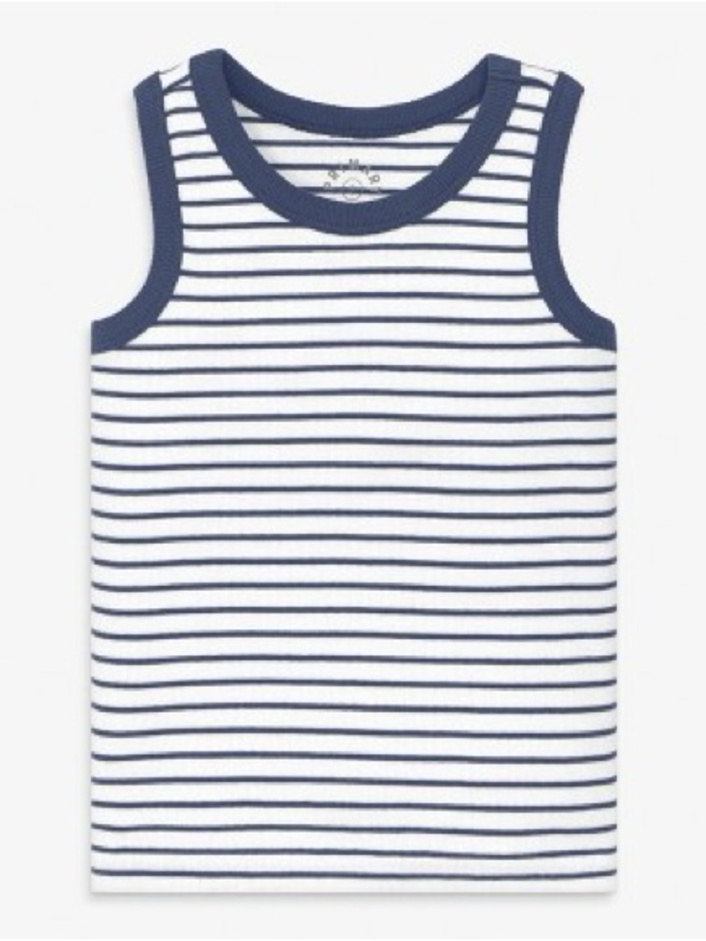 Better Together Women’s Navy & White Striped Tank Top - Classic Sleeveless